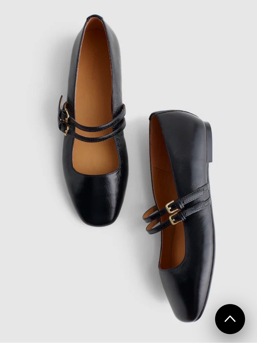 Madewell Greta Double-Strap Ballet Flats 7.5 NEW